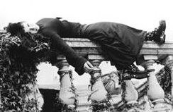 As Zoey sighed and rolled off the balcony toward certain death, she was distracted at the final moment by an onlooker claiming dibs on her boots.