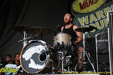Against Me! - Warped Tour Milwaukee, WI July 2008 | Photos by Alison Krick