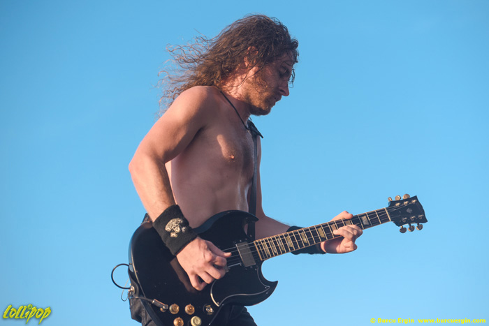 Airbourne - Hellfest Clisson, France June 2017 | Photos by Burcu Ergin