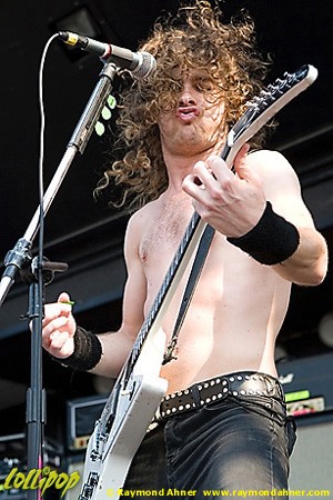 Airbourne - Rockstar Mayhem Festival Mountain View, CA July 2008 | Photos by Raymond Ahner