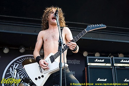 Airbourne - Rockstar Mayhem Festival Mountain View, CA July 2008 | Photos by Raymond Ahner