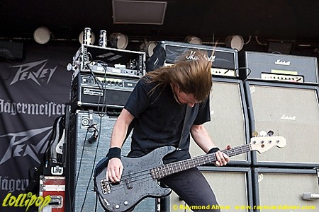 Airbourne - Rockstar Mayhem Festival Mountain View, CA July 2008 | Photos by Raymond Ahner