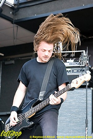 Airbourne - Rockstar Mayhem Festival Mountain View, CA July 2008 | Photos by Raymond Ahner