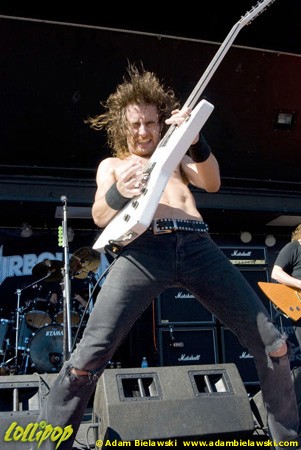Airbourne - Rockstar Mayhem Festival Tinley Park, IL August 2008 | Photos by Adam Bielawski