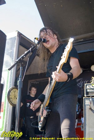 Airbourne - Rockstar Mayhem Festival Tinley Park, IL August 2008 | Photos by Adam Bielawski