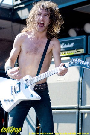 Airbourne - Rockstar Mayhem Festival Tinley Park, IL August 2008 | Photos by Adam Bielawski