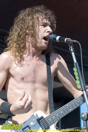 Airbourne - Rockstar Mayhem Festival Tinley Park, IL August 2008 | Photos by Adam Bielawski