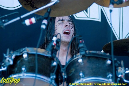 Airbourne - Rockstar Mayhem Festival Tinley Park, IL August 2008 | Photos by Adam Bielawski
