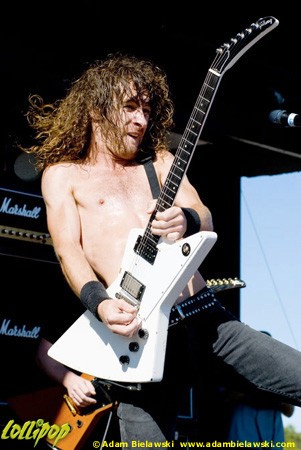 Airbourne - Rockstar Mayhem Festival Tinley Park, IL August 2008 | Photos by Adam Bielawski