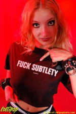 Alexa | Fuck Subtlety | Photos by Lew Vividere