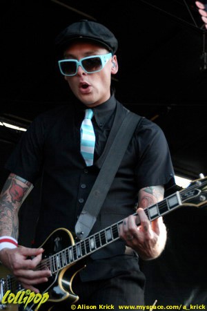 Alkaline Trio - Warped Tour Milwaukee, WI July 2007 | Photos by Alison Krick
