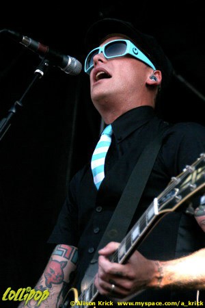 Alkaline Trio - Warped Tour Milwaukee, WI July 2007 | Photos by Alison Krick