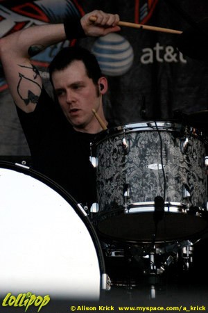 Alkaline Trio - Warped Tour Milwaukee, WI July 2007 | Photos by Alison Krick