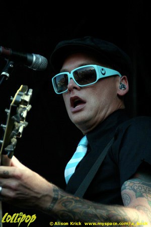 Alkaline Trio - Warped Tour Milwaukee, WI July 2007 | Photos by Alison Krick