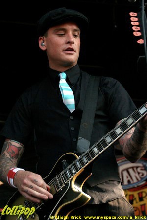 Alkaline Trio - Warped Tour Milwaukee, WI July 2007 | Photos by Alison Krick