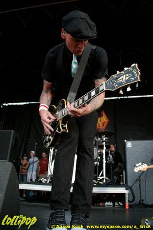 Alkaline Trio - Warped Tour Milwaukee, WI July 2007 | Photos by Alison Krick
