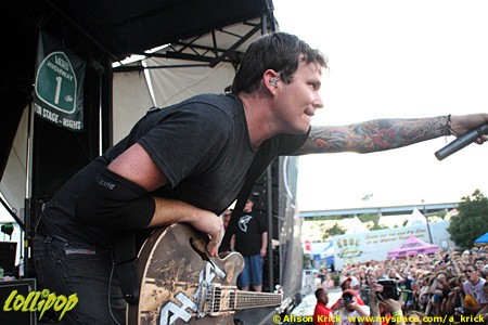 Angels and Airwaves - Warped Tour Milwaukee, WI July 2008 | Photos by Alison Krick