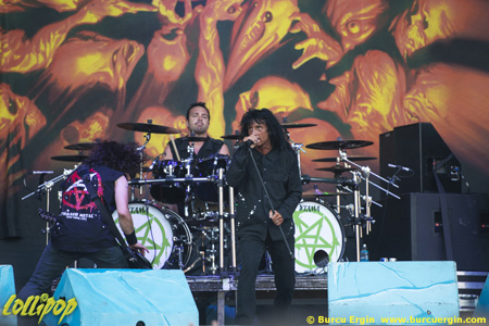Anthrax - Besiktas Inonu Stadium Istanbul, Turkey July 2013 | Photos by Burcu Ergin