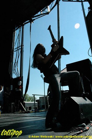 Arch Enemy - Ozzfest Chicago, IL July 2005 | Photos by Adam Bielawski