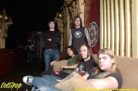 As I Lay Dying - Group Shots Chicago, IL December 2005 | Photos by Adam Bielawski