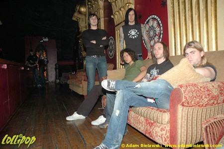 As I Lay Dying - Group Shots Chicago, IL December 2005 | Photos by Adam Bielawski