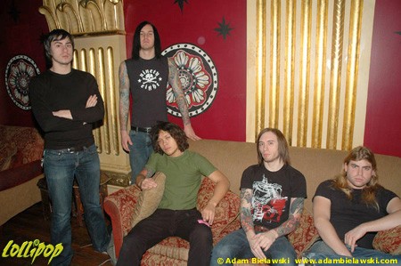 As I Lay Dying - Group Shots Chicago, IL December 2005 | Photos by Adam Bielawski