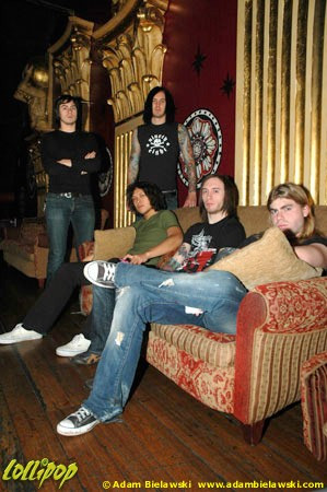 As I Lay Dying - Group Shots Chicago, IL December 2005 | Photos by Adam Bielawski