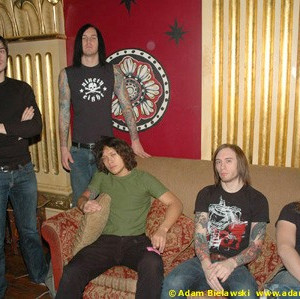 As I Lay Dying - Group Shots Chicago, IL December 2005 | Photos by Adam Bielawski