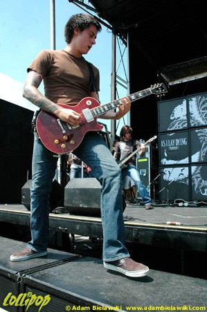 As I Lay Dying - Ozzfest Chicago, IL July 2005 | Photos by Adam Bielawski