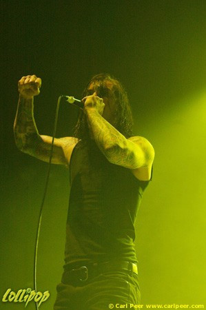 As I Lay Dying - Taste of Chaos Lowell, MA March 2006 | Photos by Carl Peer