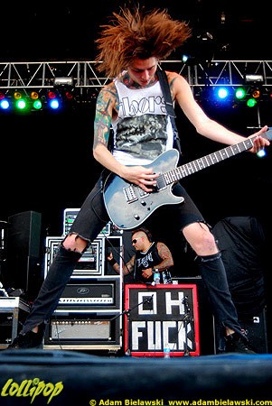 Asking Alexandria - Rock on the Range Columbus, OH May 2011 | Photos by Adam Bielawski