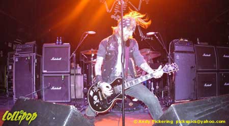 Backyard Babies - Avalon, Boston, MA February 2005 | Photos by Andrew Pickering