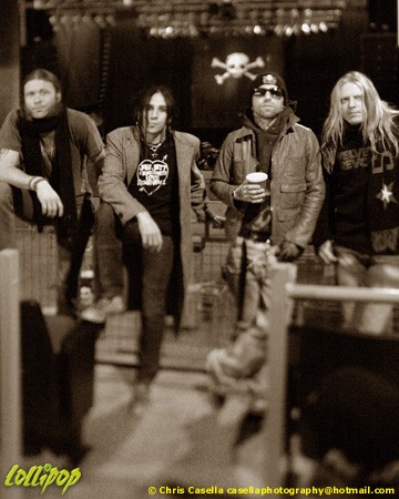 Backyard Babies - Group and Portrait Shots March 2005 | Photos by Chris Casella