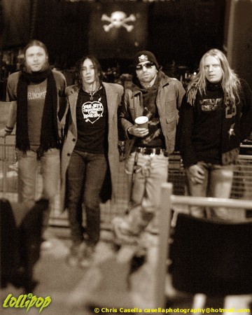Backyard Babies - Group and Portrait Shots March 2005 | Photos by Chris Casella
