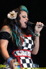 Beebs and Her Money Makers - Warped Tour Mansfield, MA July 2014 | Photos by Nikky Photography