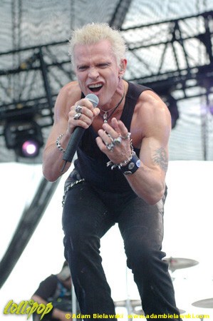 Billy Idol - Lollapolooza Chicago, IL July 2005 | Photos by Adam Bielawski
