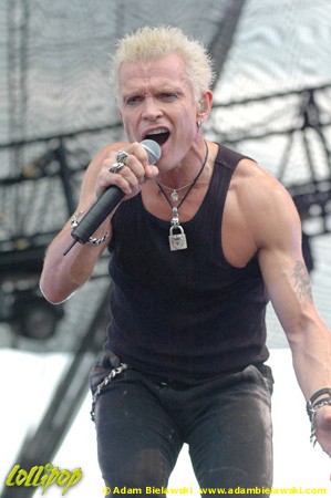 Billy Idol - Lollapolooza Chicago, IL July 2005 | Photos by Adam Bielawski