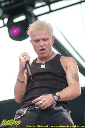 Billy Idol - Lollapolooza Chicago, IL July 2005 | Photos by Adam Bielawski