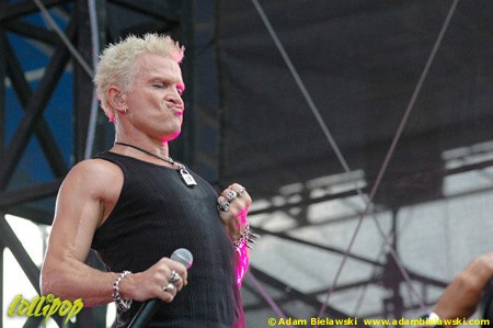 Billy Idol - Lollapolooza Chicago, IL July 2005 | Photos by Adam Bielawski