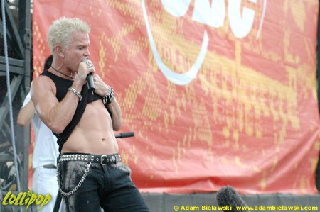 Billy Idol - Lollapolooza Chicago, IL July 2005 | Photos by Adam Bielawski