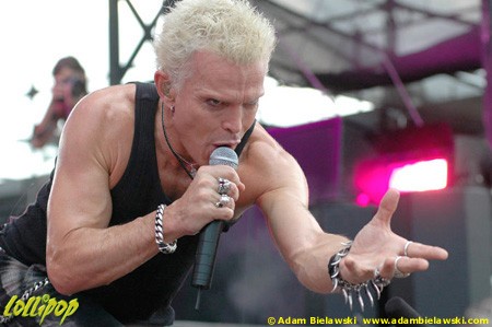 Billy Idol - Lollapolooza Chicago, IL July 2005 | Photos by Adam Bielawski