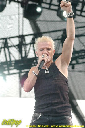 Billy Idol - Lollapolooza Chicago, IL July 2005 | Photos by Adam Bielawski