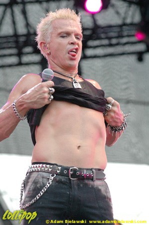 Billy Idol - Lollapolooza Chicago, IL July 2005 | Photos by Adam Bielawski