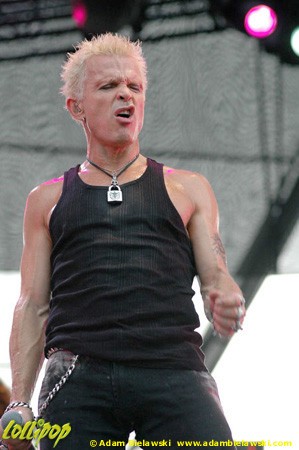 Billy Idol - Lollapolooza Chicago, IL July 2005 | Photos by Adam Bielawski