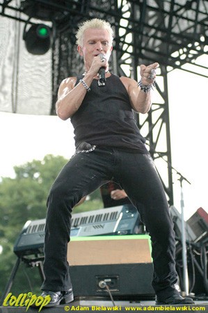 Billy Idol - Lollapolooza Chicago, IL July 2005 | Photos by Adam Bielawski