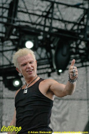 Billy Idol - Lollapolooza Chicago, IL July 2005 | Photos by Adam Bielawski