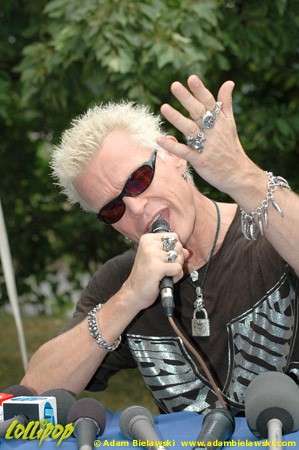 Billy Idol - Lollapolooza Chicago, IL July 2005 | Photos by Adam Bielawski