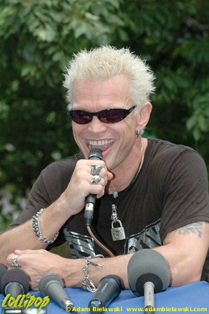 Billy Idol - Lollapolooza Chicago, IL July 2005 | Photos by Adam Bielawski