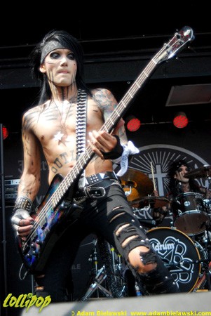 Black Veil Brides - Rock on the Range Columbus, OH May 2011 | Photos by Adam Bielawski