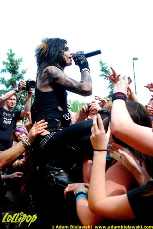 Black Veil Brides - Rock on the Range Columbus, OH May 2011 | Photos by Adam Bielawski